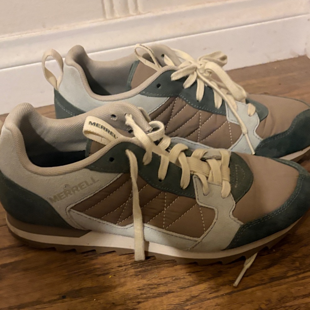 MERRELL Alpine Laurel Green Multicolor Sneaker Women's 8.5